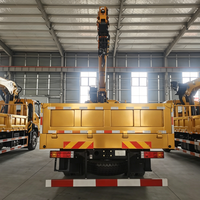 Grue à moment de charge élevé de 8 tonnes, moteur Yuchai, pompe hydraulique, châssis SHACMAN G500 4x2, hauteur de levage de 8,5 m, stabilisateurs, garantie 1 an
