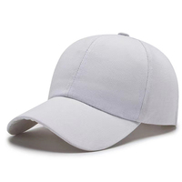 Casquettes de baseball personnalisées à faible MOQ, bon marché, en gros, design unisexe, en coton uni, brodées, 6 panneaux, style sportif, Image Four