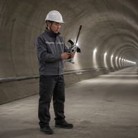 Escáner Láser 3D GEOSUN GS-100G RTK GNSS de Alta Precisión, Escáner SLAM para Topografía de Túneles y Bosques