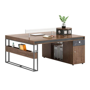 <span class=keywords><strong>Bureau</strong></span> d'employé, ensemble chaise de <span class=keywords><strong>bureau</strong></span> et poste de travail, <span class=keywords><strong>bureau</strong></span> confortable pour le télétravail - Product Image 5