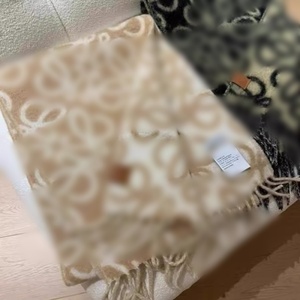 Mới Tươi Và Thời Trang Mùa Đông Khăn Rô Màu Khối Sọc Ấm Tua Khăn Choàng Polyester Khăn - Product Image 1