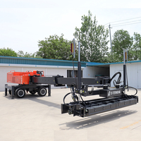 Unité de nivellement laser pour béton, couleur personnalisée, garantie 1 an sur les composants principaux, tête de nivellement de 2955 mm pour le nivellement de grands volumes de béton