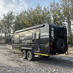 Nuovo Design del Produttore Caravan Rimorchio da <span class=keywords><strong>Campeggio</strong></span> Multifunzionale Fuoristrada con Tetto Rigido - Product Image 1