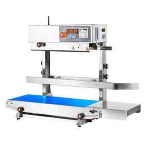 Selladora Continua de Alta Resistencia para Arroz de 5 kg, 10 kg, 15 kg, Máquina Selladora de Bolsas de Plástico con Banda Ancha FR-700A-500 - Product Image 1