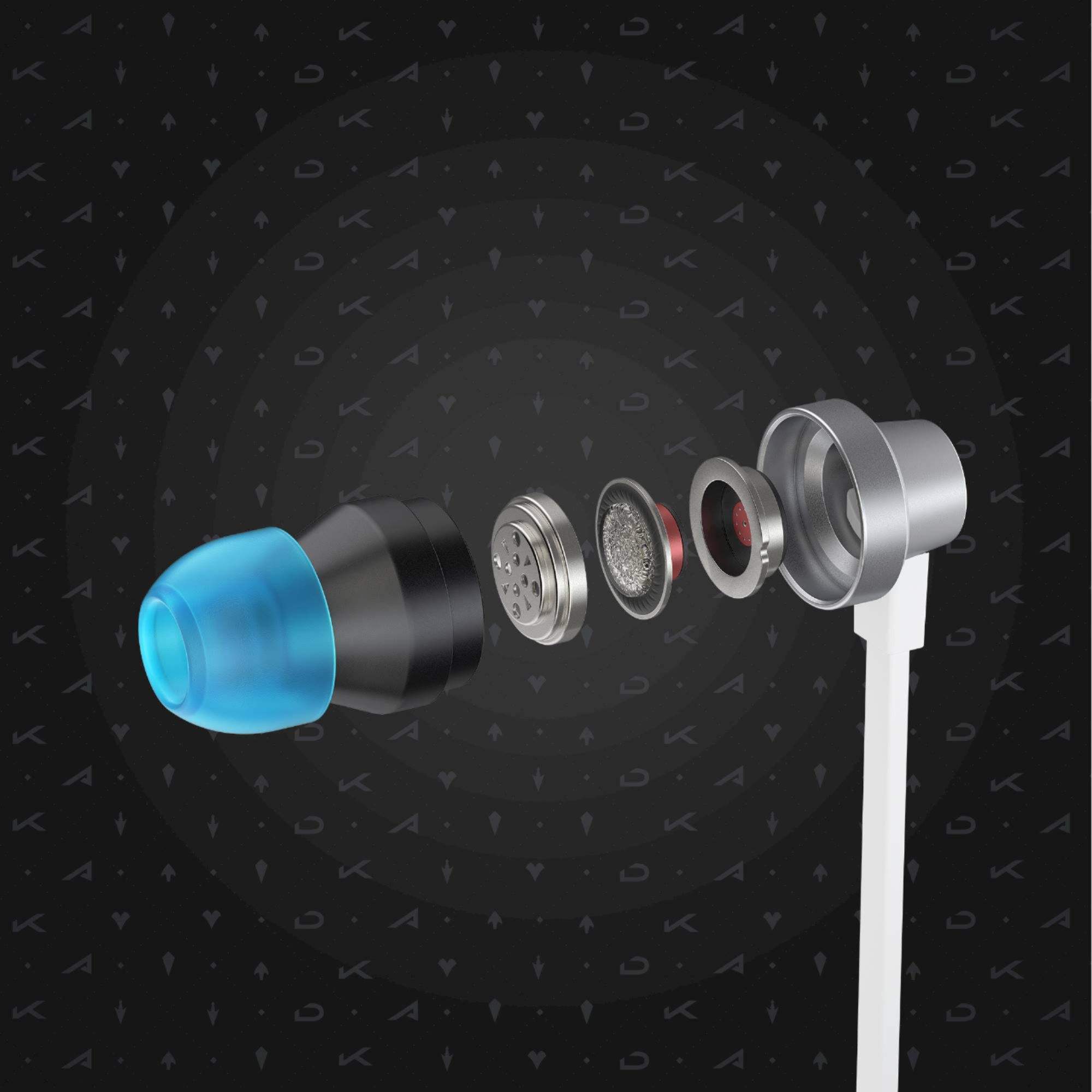 Original Logitech G333 KDA Limited Edition In-Ear Gaming Earphones
