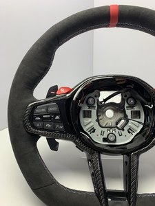 Volant sport personnalisé en fibre de carbone G30 540i M6 pour <span class=keywords><strong>BMW</strong></span> <span class=keywords><strong>Série</strong></span> G M3 G80 M4 G82 M5 F90 M8 X3m X4m X5m X6m G3x G1x G0x M LCI - Product Image 6