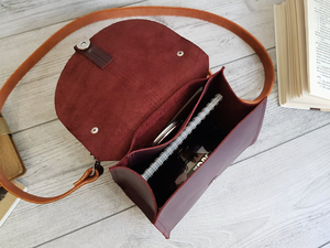 Personalized <b>Small</b> <b>Leather</b> Crossbody Bag for Women Handmade Shoulder Handbag <b>Purse</b> Stylish Gift for Her - Product Image 4