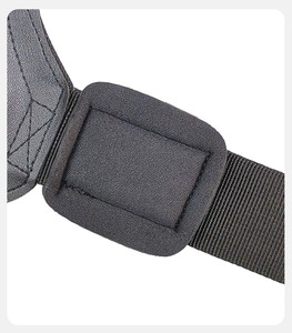 Non Slip Fitness Lifting Straps Men's Wrist Wraps Palm Protection Gloves for Weightlifting Pull Ups <b>Dumbbell</b> Workouts - Product Image 4