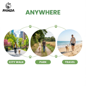 고품질 맞춤형 로고 친환경 배변 봉투 녹색 생분해성 애완견 배변 봉투 간단한 플라스틱으로 제작 - Product Image 3