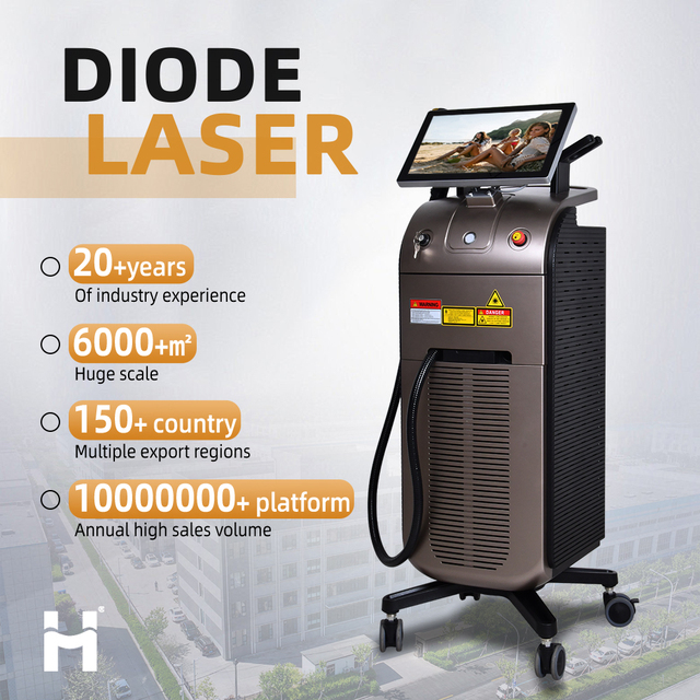 2026 Newest Diode Laser 755nm 808nm 1064nm Ice Titanium 3 Wavelength Diode Laser Hair Removal Machine