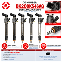 Injecteur de carburant diesel Common Rail de haute qualité BK2Q9K546AG pour Ford Transit Ranger 2.2 TDCi, pièces du système d'injection de carburant