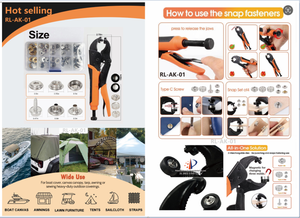 Pince avec 45 mâchoires en acier Q235 Poignée nickelée Surface galvanisée Manchon robuste Comprend 3 embouts magnétiques - Product Image 4