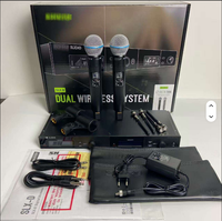 Professional Digital <strong>Wireless</strong> Microphone System Dual Channel Handheld UHF <strong>Mic</strong> for Stage Performance Concert <strong>Best</strong>