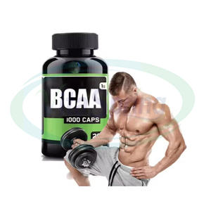 Compléments pré-entraînement OEM Ausreson, capsules BCAA, acides aminés, pilules de prise de poids, compléments sportifs, capsules BCAA 1000 mg - Product Image 1