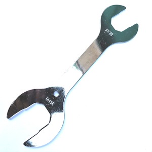 Bicycle Headset Cup Wrench <b>Spanner</b> 09mm Iron <b>Tool</b> For Bottom Bracket Removal Fork Repair - Product Image 1