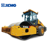 Compacteur routier XCMG officiel de 20 tonnes, rouleau compresseur XS203J