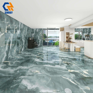 Carreaux <span class=keywords><strong>de</strong></span> sol et <span class=keywords><strong>de</strong></span> mur en porcelaine antibactériens brillants à texture pierre moderne 600x1200mm, antidérapants et émaillés pour salle <span class=keywords><strong>de</strong></span> bain et hôtel - Product Image 5
