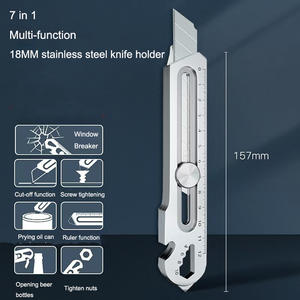 18 ، مع أداة تخزين شفرة ثابتة للخدمة الشاقة مع واقي منزلق - Product Image 4