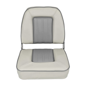Silla de Pesca Plegable de PU con Respaldo para Uso en Barcos - Product Image 1