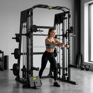 Machine de musculation multifonctionnelle Zoshine avec câbles croisés, équipement d'entraînement de force double réglable pour la musculation à domicile - Product Image 2
