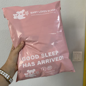 2026 New Light Pink Mailing Bag Clothing Packing Express Courier Bag Self Adhesive Tape Plastic Poly Mailer for Business Online - Product Image 2