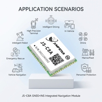 Módulo GNSS Multisistema de Alta Precisión JS-C8A, Chipset ComNva, GPS, BeiDou, Galileo, GLONASS, Protocolo NMEA0183, 22x17x2.8mm, Pequeño