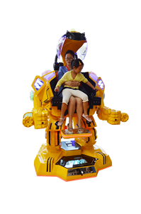 Macchina da gioco per parchi divertimento, <span class=keywords><strong>robot</strong></span> giocattolo elettrico da 300 W <span class=keywords><strong>con</strong></span> rotazione a 360 gradi in vendita - Product Image 5