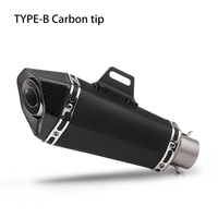 Pot d'échappement universel pour moto 51 mm avec silencieux Db Killer pour Z900 GSXR1000 SV650 R6 R3 ZX6R ZX10 K7 MT07 CBR650 B10