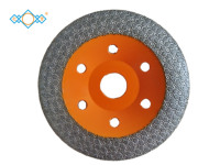Disque abrasif en fonte pour meuleuse d'angle, usiné sur tour, directement de l'usine