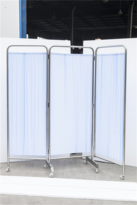 Divisor Plegable Resistente para Aislamiento Médico Móvil Ginee, para Enfermería, Salón de Belleza, Uso Hospitalario, Pantalla de Privacidad Impermeable - Product Image 6