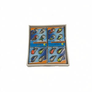 MNJ Fishing Lures 12Pcs Assorted Colors Metal Spoon Bait Set for Freshwater Saltwater Fishing - Product Image 1