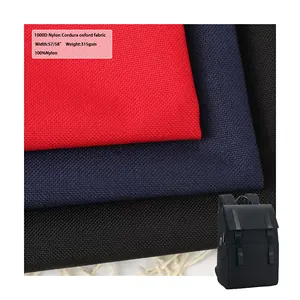 1000D Nylon Cordura Oxford 100% Nylon Bag Materials Waterproof Coated Fabric For Bag