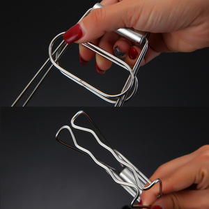 Stainless Steel Plate <b>Clamp</b> 304 Grade Heat Resistant For Kitchen Use With Bowls Plates Steaming Dishes - Product Image 4