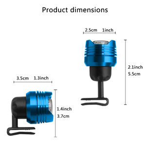 Лидер продаж, 2 шт. фары для крокодиловой обуви - Product Image 6