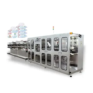 Popular Multi Function Wet Wipe Non-Woven Making Machine Baby Wet Wipe Canister Filling Sealing Machine