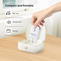 Adaptateur de voyage universel Tommox Mobile 20W PD USB Super Multiple USB 20W GaN USB-C Chargeurs pour téléphone portable Chargeur rapide 20W