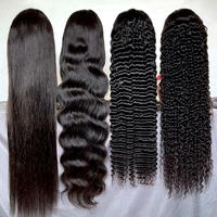 Perruques de cheveux humains vietnamiens bruts 13x6 HD sans colle, perruque frontale en dentelle de cheveux humains, cheveux vierges alignés sur les cuticules, perruque frontale complète en dentelle 13x4