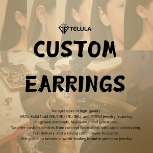 Maßgefertigte 1CT Rundschliff Zargenfassung CVD Diamant-Ohrstecker 10k 14k Gold Labor-Gezüchtete Diamant-Ohrringe - Product Image 6