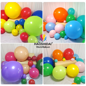 18인치 두꺼운 라텍스 풍선 제조업체 친환경 원형 헬륨 컬러풀 풍선 라텍스 풍선 - Product Image 4
