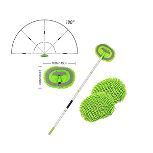 Mopa <span class=keywords><strong>de</strong></span> Chenilla Mejorada <span class=keywords><strong>de</strong></span> 62 Pulgadas 2025 - Diseño Seccional <span class=keywords><strong>de</strong></span> 4 Piezas |   <span class=keywords><strong>Limpieza</strong></span> <span class=keywords><strong>de</strong></span> Techos/Chasis sin Esfuerzo - Product Image 1