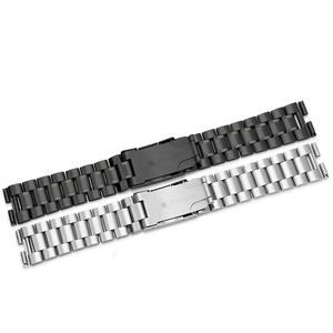 יוקרתי מתכת מוצק שרשרת שעון חכם שחור פלדת אל חלד צמיד שעון <span class=keywords><strong>moto</strong></span> <span class=keywords><strong>360</strong></span> <span class=keywords><strong>moto</strong></span> strap <span class=keywords><strong>watch</strong></span> - Product Image 3