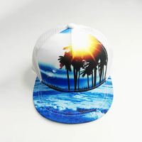 Topi Snapback Cetak Sublimasi Topi Bisbol Pria Wanita Kustom