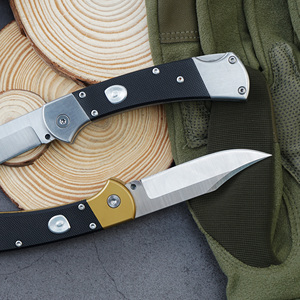 Couteau pliant de camping durable et unique BUCK 112 ODM avec lame D2 de 0,3 mm d'épaisseur, personnalisable OEM pour usage industriel et DIY - Product Image 3