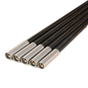Tige en fibre de verre flexible à longueur personnalisable, fournie par l'usine, pour la découpe de supports de plantes en serre et de parapluies - Product Image 1