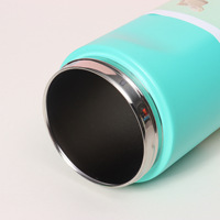 Bouteille d'eau en acier inoxydable à double paroi personnalisable de 16 oz, 19 oz, 24 oz, 28 oz, 32 oz avec couvercle rabattable
