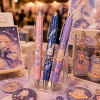 Stylo bille personnalisé imprimé anime, OEM, transfert thermique couleur, personnage Kawaii, stylo promotionnel pour merchandising anime