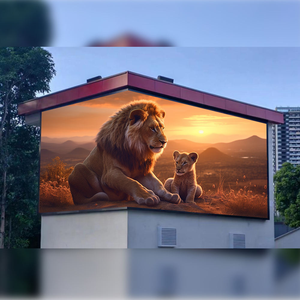 High Refresh Rate LED Advertising Screen 1*1m Energy Saving Outdoor Fixed <b>Display</b> for Hospital Business Signage Decoration - Product Image 6