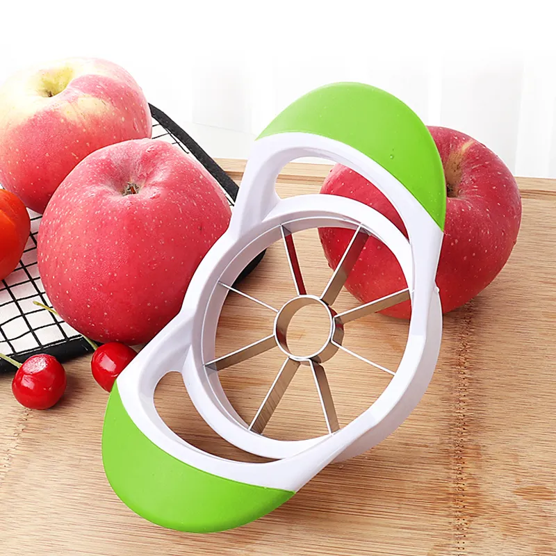 Best Selling Apple Slicer Cutter Fruit Vegetable Tools Home Gadgets Stainless Steel Fruit Apple Slicer For Corer Cutter