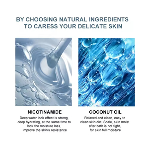 Gel <span class=keywords><strong>Doccia</strong></span> al Latte di Capra con Niacinamide, Lozione Sbiancante per Pelle Secca con Proprietà Nutrienti - Product Image 2