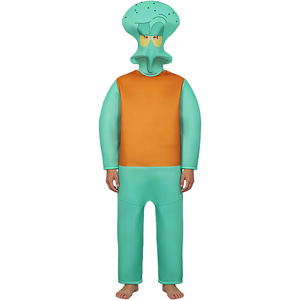 Disfraz de Bob Esponja, Mono para Adultos Unisex, Disfraz de Personaje de TV para Halloween - Product Image 1